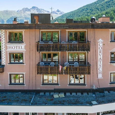 Hotel Corvatsch Sankt Moritz Buitenkant foto